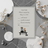 Eternal Stone Paar Boho Hochzeit