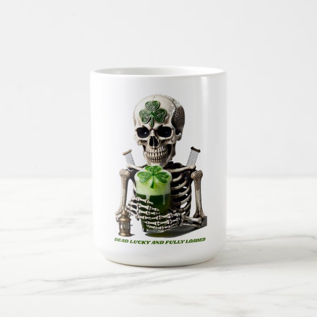 Eternal Stout Skeleton Graphic Tee | Mischievous Kaffeetasse (Mittel)