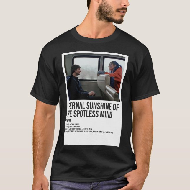 ETERNAL SUNSHINE OF THE SPOTLESS MIND TRAIN POSTER T-Shirt (Vorderseite)