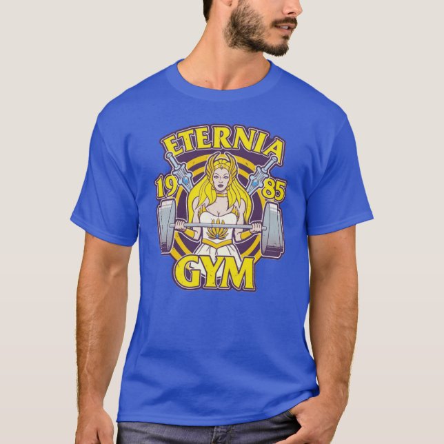 Eternia Gym 1985 She Ra Scoop retro T-Shirt (Vorderseite)