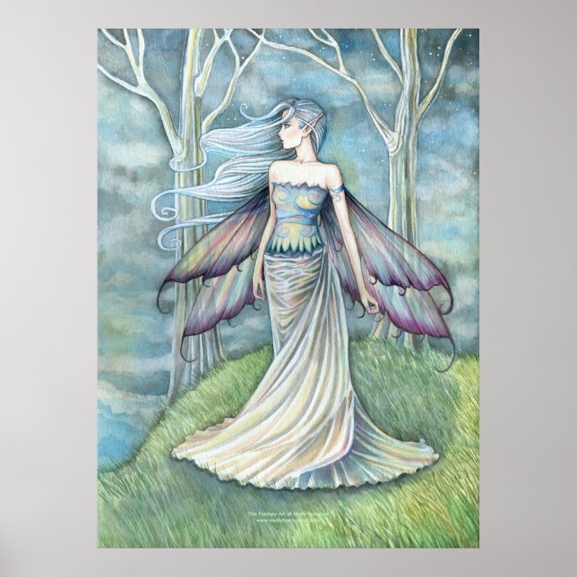 Eternity Fairy Art Print Poster von Molly Harrison (Vorne)