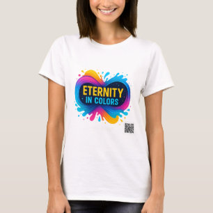 Eternity in Colors Vibranity Infinity Artwork T-Shirt