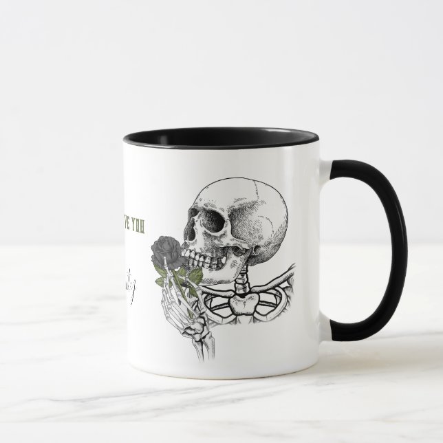 Eternity Skull-Kaffee Tasse Geschenk Idee (Rechts)
