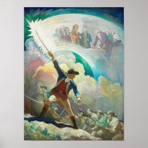 Ethan Allen, Vorläufer der Unabhängigkeit, 1934 Poster