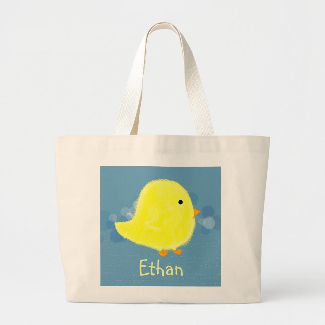 Ethan Baby Chick Totbeutel / Windelbeutel Jumbo Stoffbeutel (Vorne)