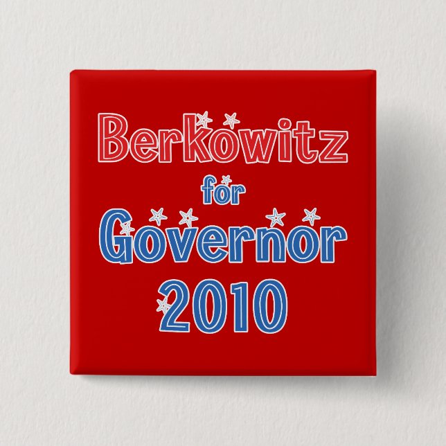 Ethan Berkowitz für Stern-Entwurf des Button (Vorderseite)