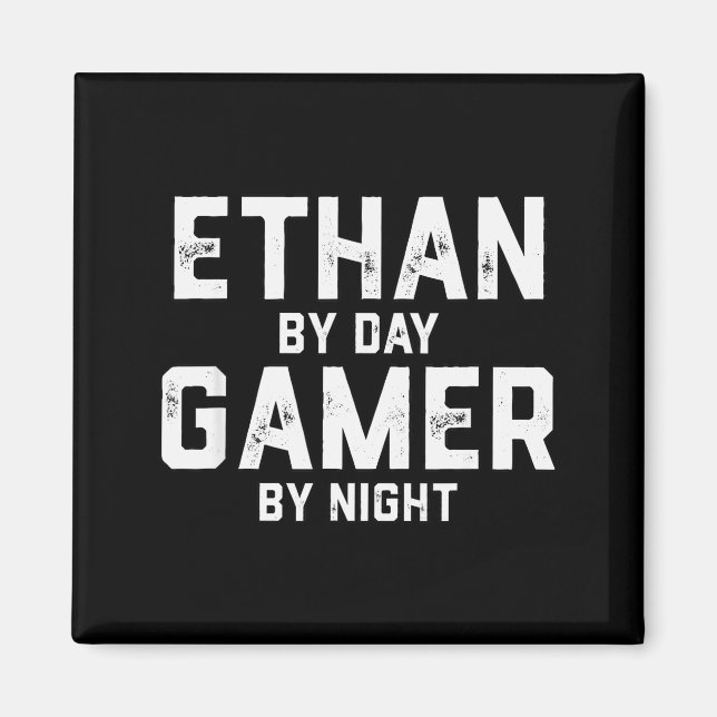 Ethan Gamer Halloween Gaming Costume For Men Named Magnet (Vorne)