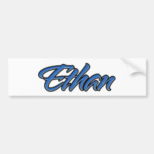 Ethan Name blue Aufkleber Sticker Autoaufkleber
