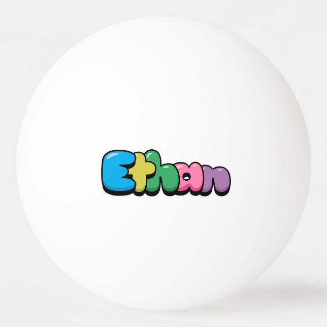 Ethan Tischtennisball (Vorderseite)