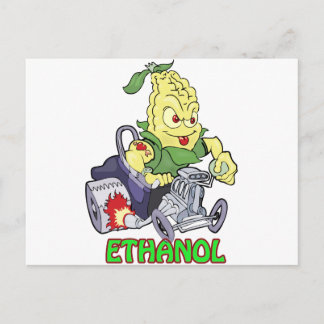 Ethanol-Frisierte Auto Postkarte
