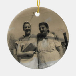 Ethel Boyd und Francis Roland Keramik Ornament