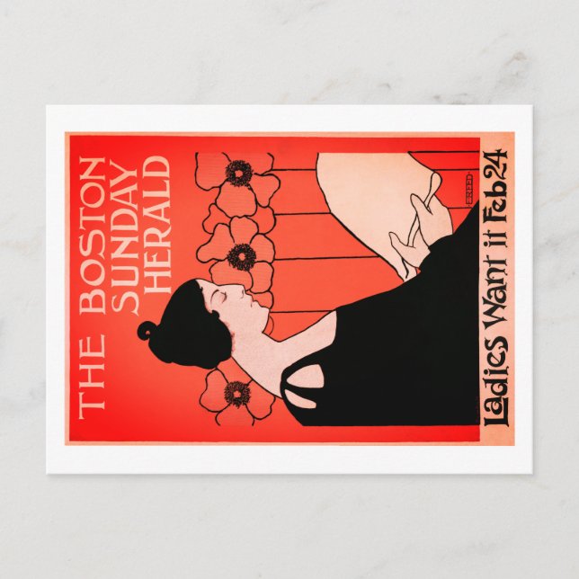 Ethel Reed Postcard Postkarte (Vorderseite)