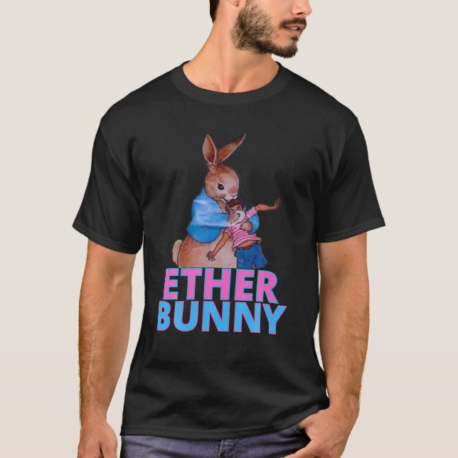 Ether Bunny Easter T-Shirt (Vorderseite)