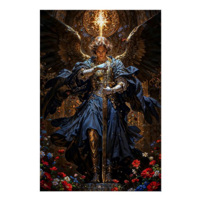 Ether Knight Archangel Michael Poster (Vorderseite)
