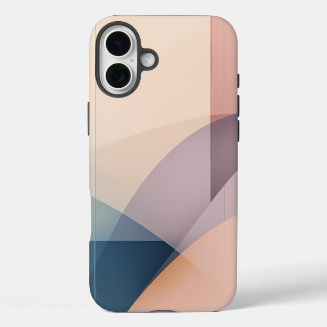 Ethereal Abstrakte Pastelfarben Design Case-Mate iPhone Hülle (Rückseite)