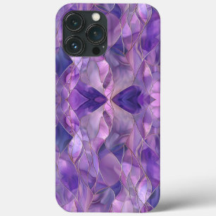 Ethereal Amethyst Flow Elegant Abstrakt Lila Case-Mate iPhone Hülle