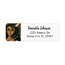 Ethereal Angelic Girl Abstrakte Kunst, Dichtung un