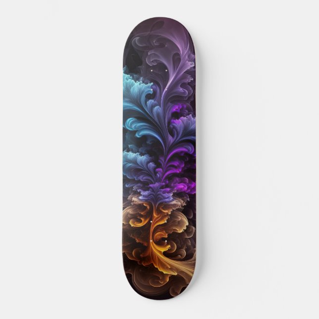 Ethereal Art Skateboard (Vorderseite)