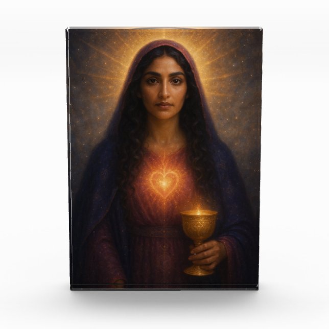 Ethereal Ascended Master Mary Magdalene Fotoblock (Vorderseite)