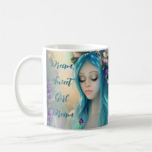 Ethereal   Beautiful Blue Fairy Kaffeetasse