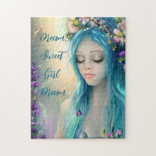Ethereal   Beautiful Blue Fairy Puzzle