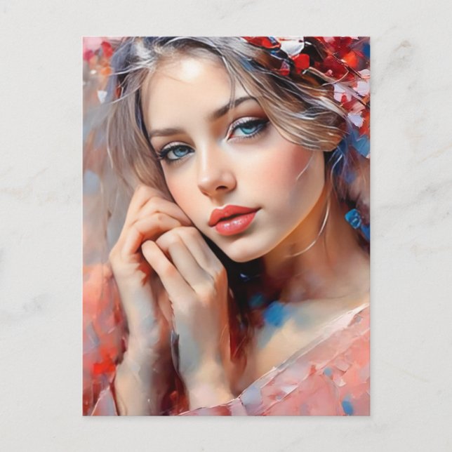 Ethereal Beauty Postcard Postkarte (Vorderseite)