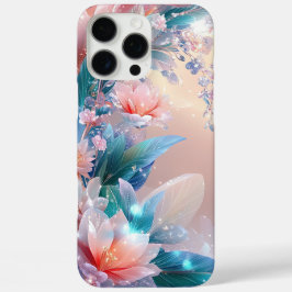 Ethereal Bloom: Eine traumhafte Fantasie der Blume iPhone 16 Pro Max Hülle