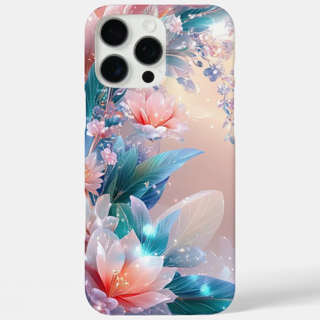 Ethereal Bloom: Eine traumhafte Fantasie der Blume Case-Mate iPhone Hülle (Rückseite)