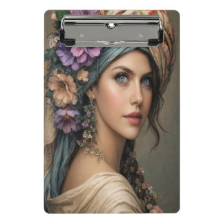 Ethereal Bloom Mini Klemmbrett