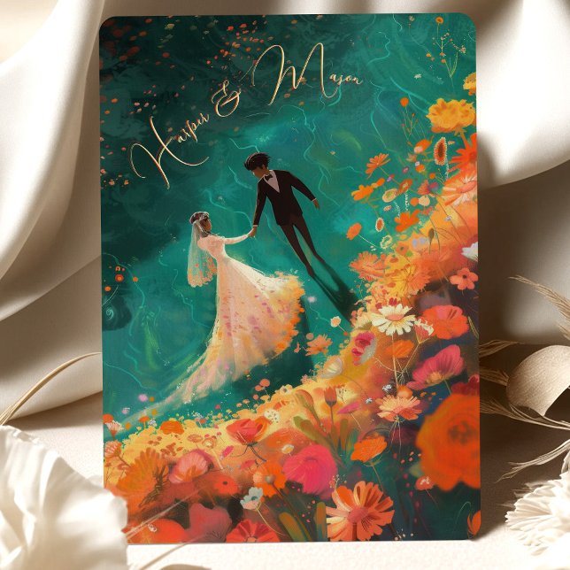 Ethereal Blooms - Hochzeitssuite für Aquamarine un Einladung (Von Creator hochgeladen)