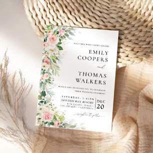 Ethereal Blush Hochzeit Einladung