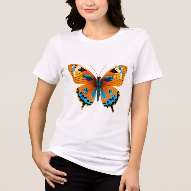 Ethereal Butterfly Dreamscape T - Shirt (Vorderseite)