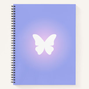 Ethereal Butterfly Glow Notizbuch