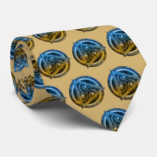 Ethereal Celtic Mandala of Duality Krawatte