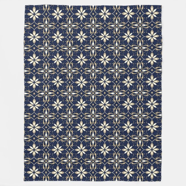 Ethereal Christmas Fleece Blanket (Vorderseite)