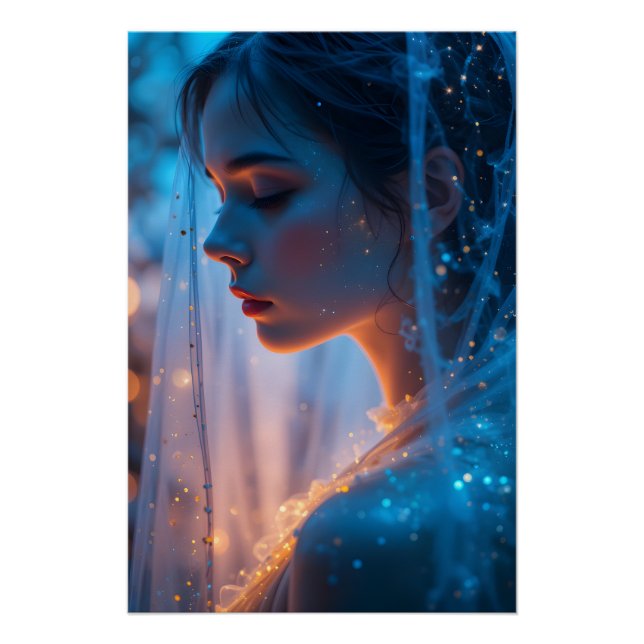 Ethereal Dream Portrait Poster (Vorderseite)