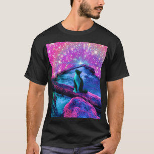 Ethereal Dreamer - Katze T-Shirt 