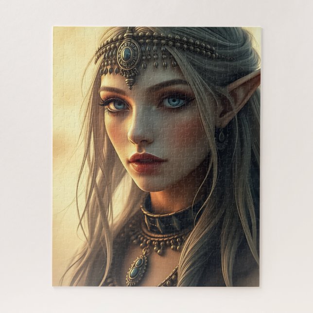 Ethereal Elven Princess Jigsaw Puzzle (Vertikal)
