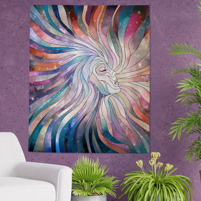 Ethereal Essence - Mosaikkunst Wandteppich (Von Creator hochgeladen)