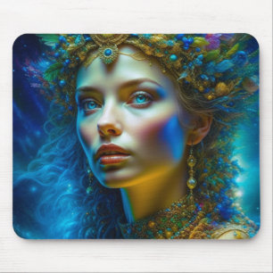 Ethereal Fantasy Art Prinzessin Göttin und Juwelen Mousepad