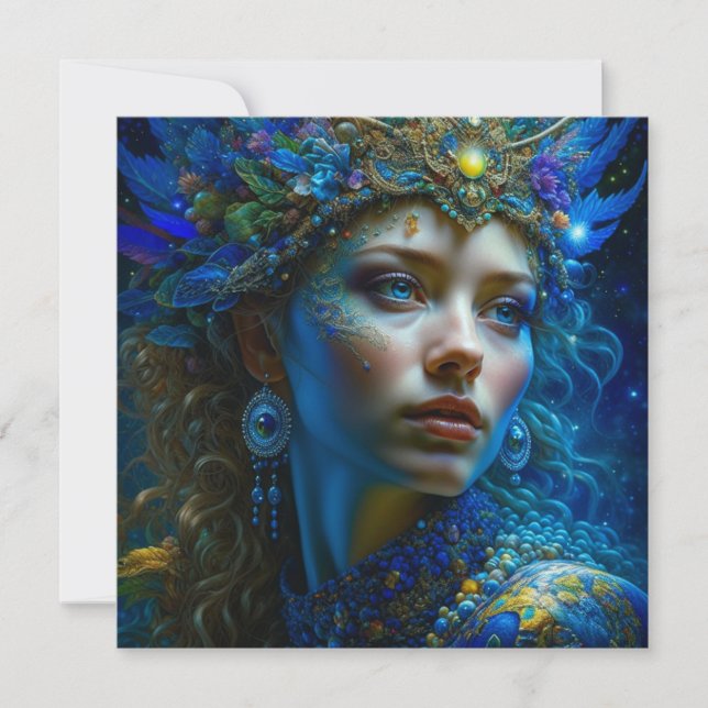 Ethereal Fantasy Art Prinzessin Warrior Mystical (Vorderseite)