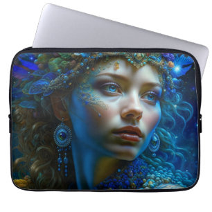 Ethereal Fantasy Art Prinzessin Warrior Mystical Laptopschutzhülle