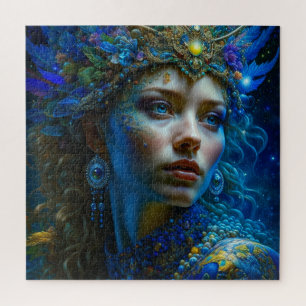 Ethereal Fantasy Art Prinzessin Warrior Mystical Puzzle