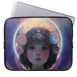 Ethereal Fantasy Celestial Kindergarten Wächter Laptopschutzhülle