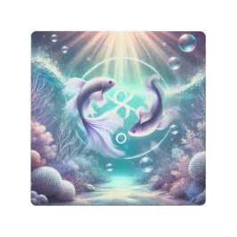 "Ethereal Fisces: Eine traumhafte Zodiakkunst unte