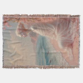 Ethereal Frau am Dreamy Beach Decke