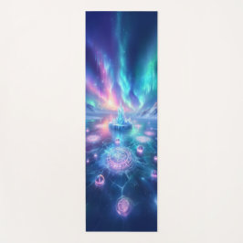 Ethereal Ice Crystal Fantasy Design Yogamatte