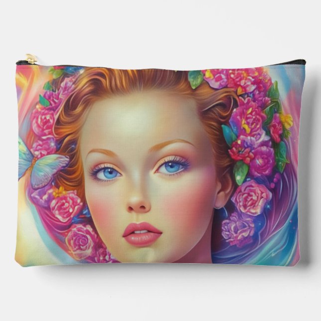 Ethereal-Kronenportrait Zubehörtasche (Vorderseite)