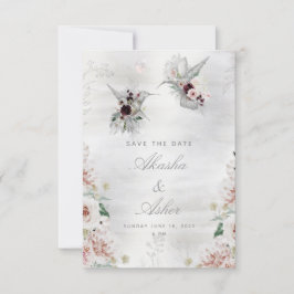 Ethereal-Liebe Hochzeit speichern Sie die Datumska Save The Date