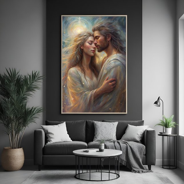 Ethereal Liebhaber von Dreameich Romantischer Ölma Poster (Von Creator hochgeladen)